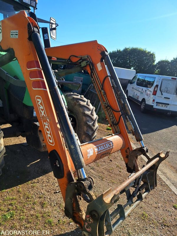 Tracteur Deutz Agrotron 80 avec chargeur MX 100 - Tracteur agricole: photos 3 Tracteur Deutz Agrotron 80 avec chargeur MX 100 - Tracteur agricole: photos 3