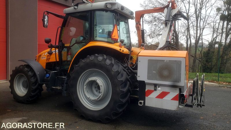 Tracteur agricole Massey Fergusson 110CV année 2015 avec épareuse SMA LYNX 2453 - Tracteur agricole: photos 3 Tracteur agricole Massey Fergusson 110CV année 2015 avec épareuse SMA LYNX 2453 - Tracteur agricole: photos 3