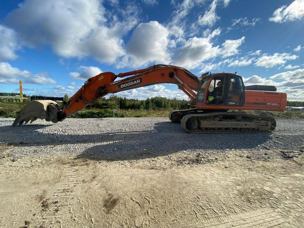 Doosan DX420LC - Pelle sur chenille: photos 2 Doosan DX420LC - Pelle sur chenille: photos 2