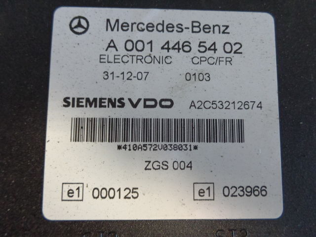 Mercedes-Benz Actros - Bloc de gestion pour Camion: photos 2 Mercedes-Benz Actros - Bloc de gestion pour Camion: photos 2