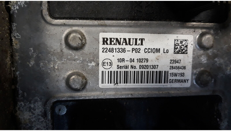 Renault T EURO 6 CCIOM control unit - Bloc de gestion pour Camion: photos 3 Renault T EURO 6 CCIOM control unit - Bloc de gestion pour Camion: photos 3