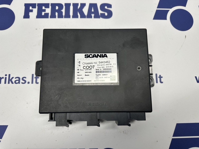 Scania COO7 - Bloc de gestion pour Camion: photos 1 Scania COO7 - Bloc de gestion pour Camion: photos 1