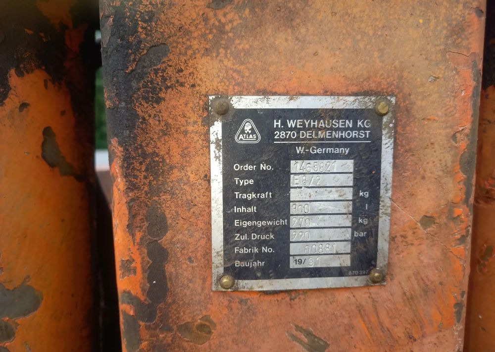 Grue auxiliaire Inny HDS ATLAS 80.1: photos 8