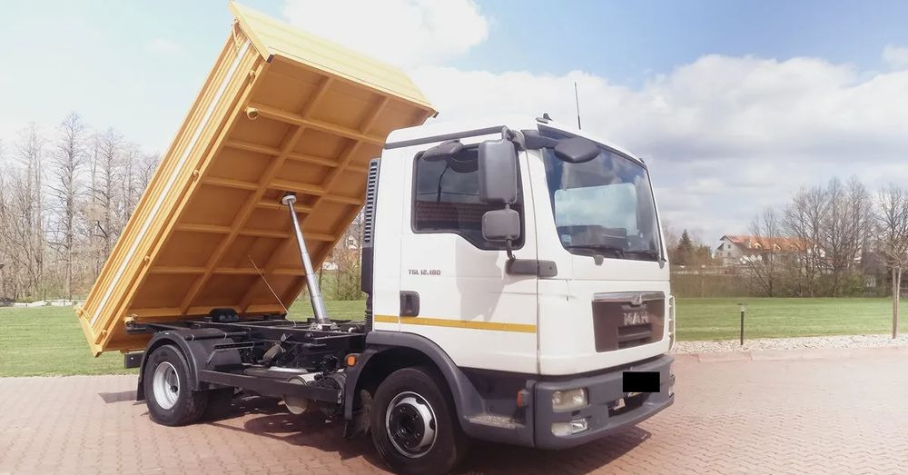 MAN TGL 12 180 - Camion benne: photos 2 MAN TGL 12 180 - Camion benne: photos 2