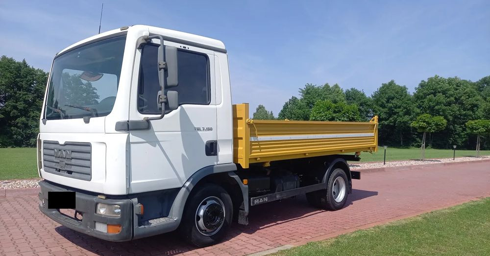 MAN TGL 7 150 - Camion benne: photos 3 MAN TGL 7 150 - Camion benne: photos 3