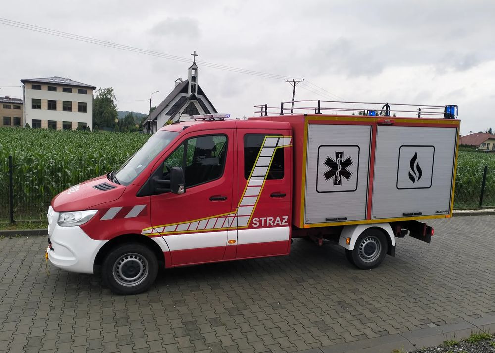 Mercedes-Benz Sprinter 907 straż strażacki pożarniczy Hasici Pompier - Camion de pompier: photos 3 Mercedes-Benz Sprinter 907 straż strażacki pożarniczy Hasici Pompier - Camion de pompier: photos 3