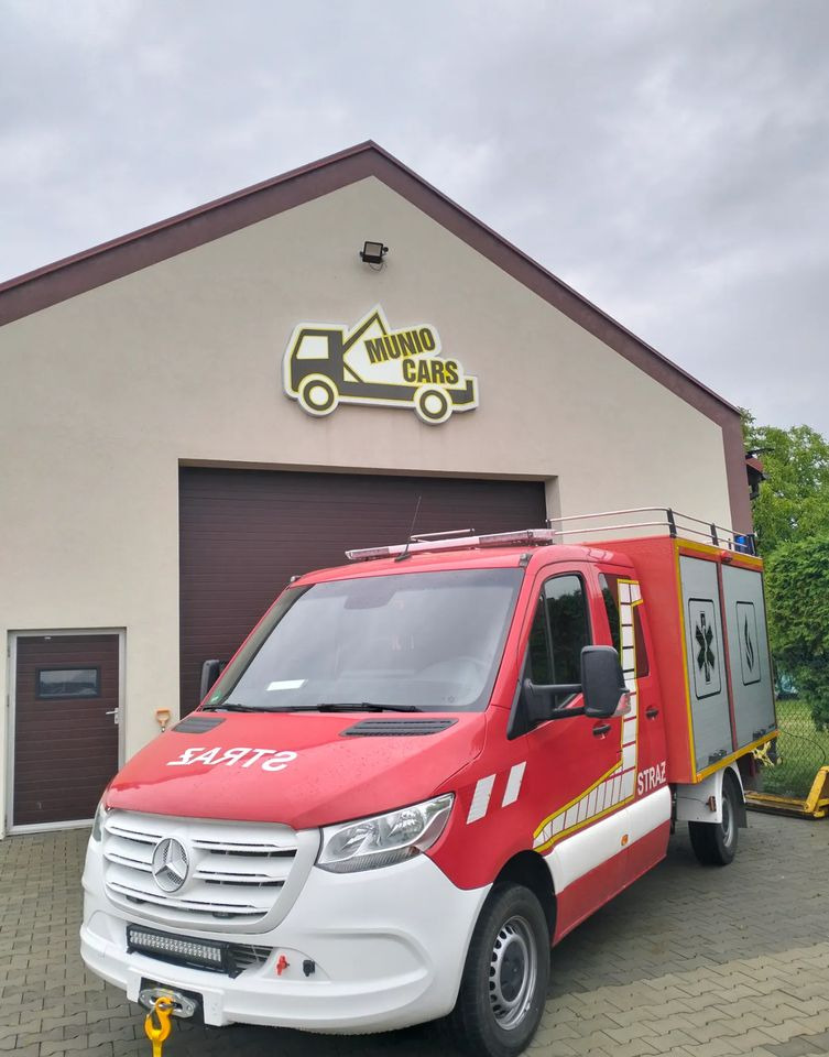 Mercedes-Benz Sprinter 907 straż strażacki pożarniczy Hasici Pompier - Camion de pompier: photos 2 Mercedes-Benz Sprinter 907 straż strażacki pożarniczy Hasici Pompier - Camion de pompier: photos 2