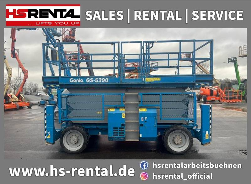 Genie GS5390 RT diesel 4x4 18m (1711) - Nacelle ciseaux: photos 1 Genie GS5390 RT diesel 4x4 18m (1711) - Nacelle ciseaux: photos 1