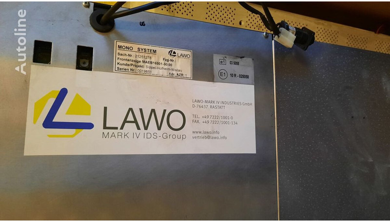 Iveco Mobitec LG2010000-000 Lawo D-76437 .Hanover OL020A.1780556(18568 - Panel de instrumentos: photos 4 Iveco Mobitec LG2010000-000 Lawo D-76437 .Hanover OL020A.1780556(18568 - Panel de instrumentos: photos 4