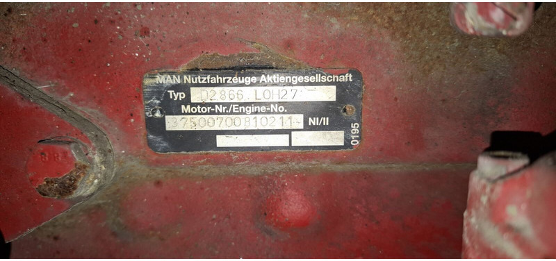 MAN D2866 LOH27 - Moteur: photos 5 MAN D2866 LOH27 - Moteur: photos 5