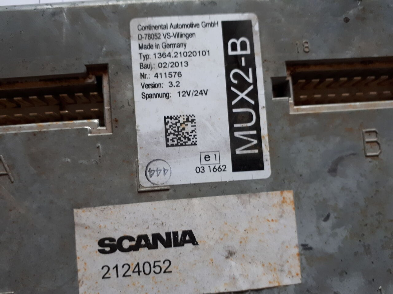 MAN MUX2-M 1364.21020101/ 1364.21010101 MAN City - Bloc de gestion pour Bus: photos 3 MAN MUX2-M 1364.21020101/ 1364.21010101 MAN City - Bloc de gestion pour Bus: photos 3