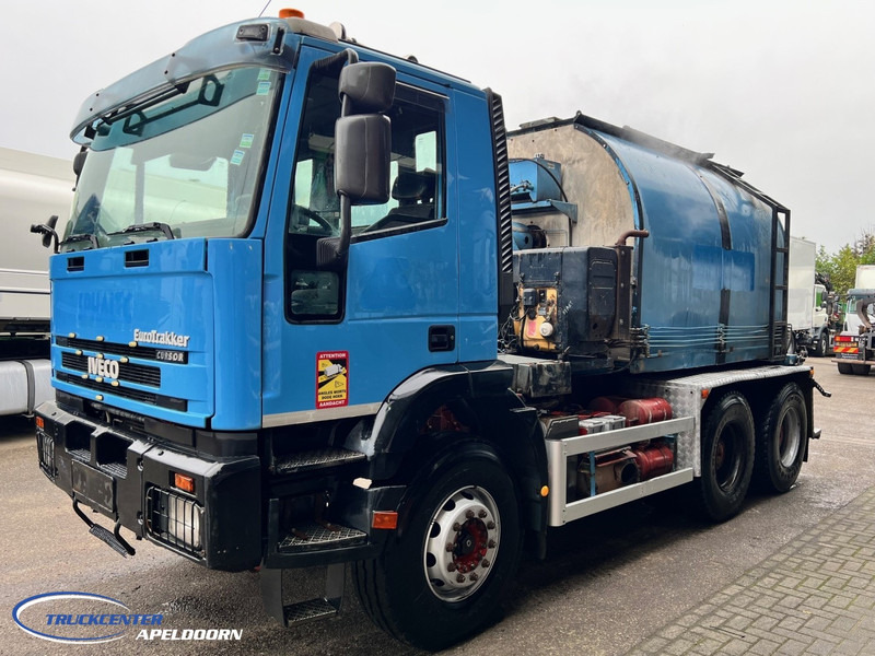 Iveco Eurotrakker 260E38 6x4 Big axle, Steel springs, Cursor 13, Bitumen heater 6m3 Richard Henne - Camion: photos 3 Iveco Eurotrakker 260E38 6x4 Big axle, Steel springs, Cursor 13, Bitumen heater 6m3 Richard Henne - Camion: photos 3