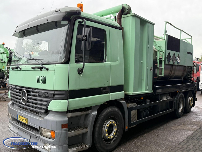 Mercedes-Benz ACTROS 2531 L 6X2/NLA ADR, RVS tank, Naafreductie - Camion vidangeur: photos 3 Mercedes-Benz ACTROS 2531 L 6X2/NLA ADR, RVS tank, Naafreductie - Camion vidangeur: photos 3