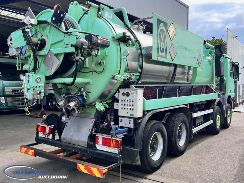 Mercedes-Benz Actros 4140 8x4, Steel springs, ADR, Inox - Camion vidangeur: photos 2 Mercedes-Benz Actros 4140 8x4, Steel springs, ADR, Inox - Camion vidangeur: photos 2