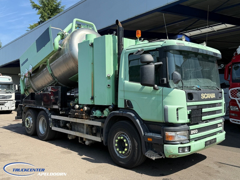 Scania 94G - 260 RVS opbouw, ADR - Camion vidangeur: photos 1 Scania 94G - 260 RVS opbouw, ADR - Camion vidangeur: photos 1