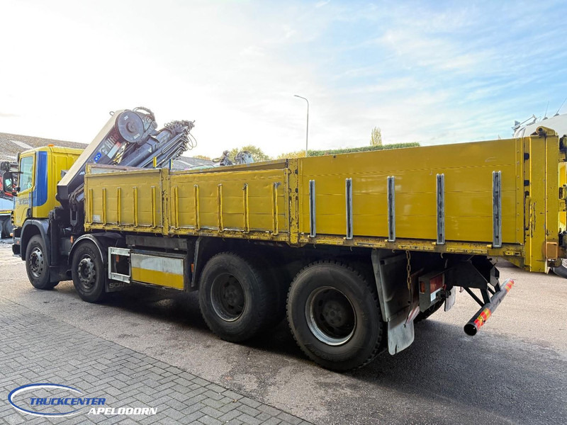Scania P124-420 8x4 Naafreductie, Bladgeveerd, Handgeschakeld, HIAB 322 E5 - Camion benne, Camion grue: photos 4 Scania P124-420 8x4 Naafreductie, Bladgeveerd, Handgeschakeld, HIAB 322 E5 - Camion benne, Camion grue: photos 4