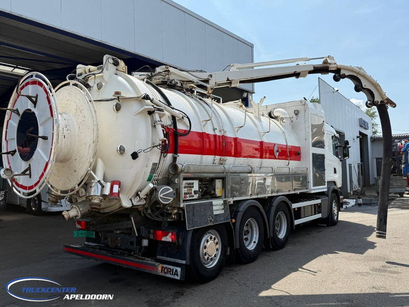Scania R490 Euro 6, Rolba Inox / Edelstahl, 8x4 - Camion vidangeur: photos 2 Scania R490 Euro 6, Rolba Inox / Edelstahl, 8x4 - Camion vidangeur: photos 2