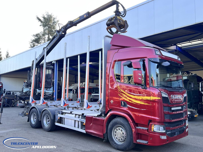 Scania R650 V8 NGS 6x4, Retarder, Jonsered Houtkraan - Camion grumier, Camion grue: photos 1 Scania R650 V8 NGS 6x4, Retarder, Jonsered Houtkraan - Camion grumier, Camion grue: photos 1