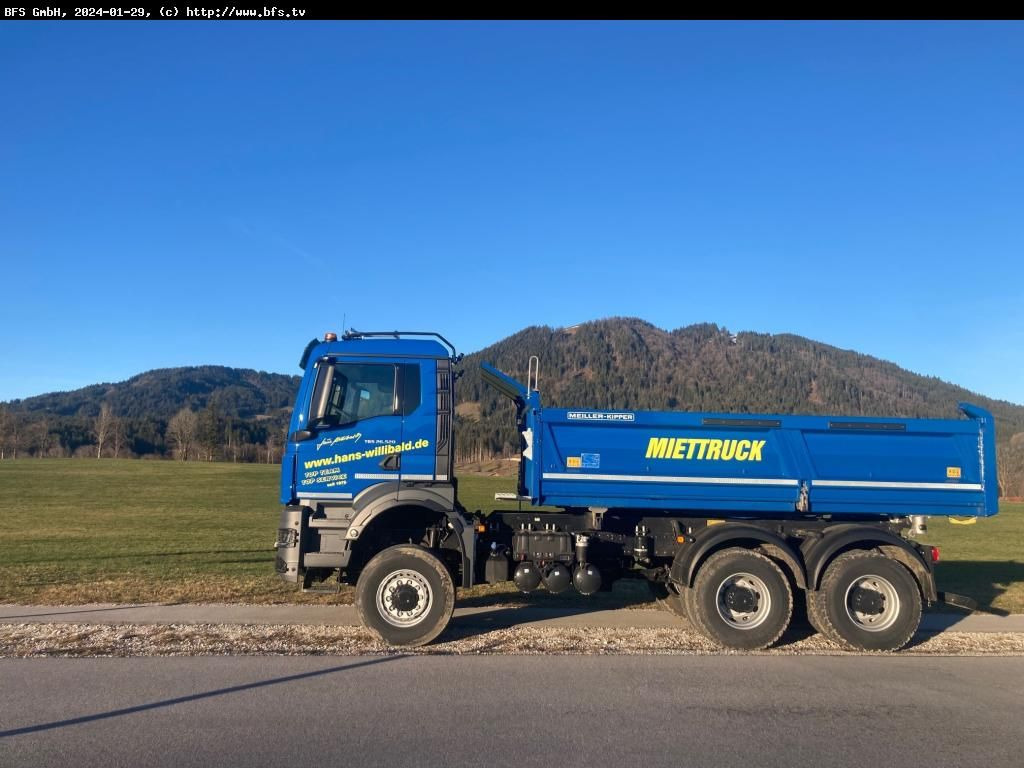 MAN TGS (TG3) 26.520 6x6 BB 6X6 BORDMATIC - Camion benne: photos 4 MAN TGS (TG3) 26.520 6x6 BB 6X6 BORDMATIC - Camion benne: photos 4
