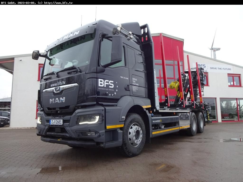 MAN TGS (TG3) 33.510 6x4 BL CH - Camion grumier: photos 1 MAN TGS (TG3) 33.510 6x4 BL CH - Camion grumier: photos 1
