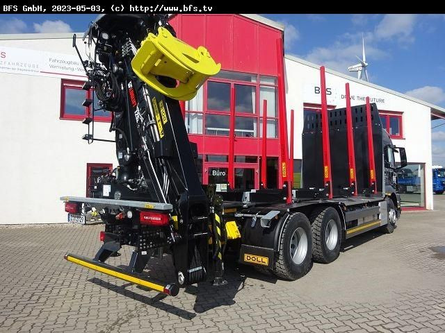 MAN TGS (TG3) 33.510 6x4 BL CH Loglift Holzladekran - Camion grumier: photos 3 MAN TGS (TG3) 33.510 6x4 BL CH Loglift Holzladekran - Camion grumier: photos 3