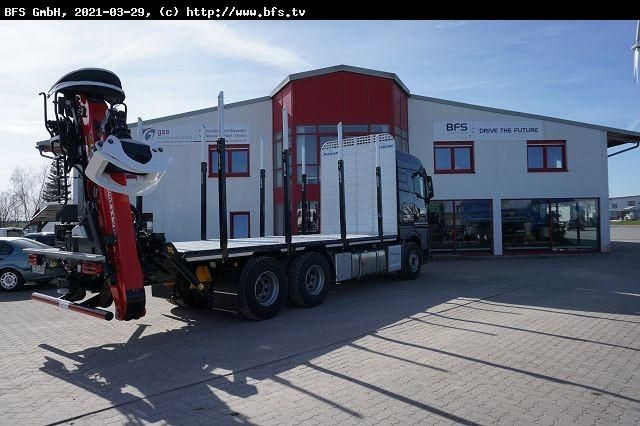 MAN TGX (TG3) 26.510 6x4 BL TG3, Plateau Aufbau - Camion grumier: photos 4 MAN TGX (TG3) 26.510 6x4 BL TG3, Plateau Aufbau - Camion grumier: photos 4