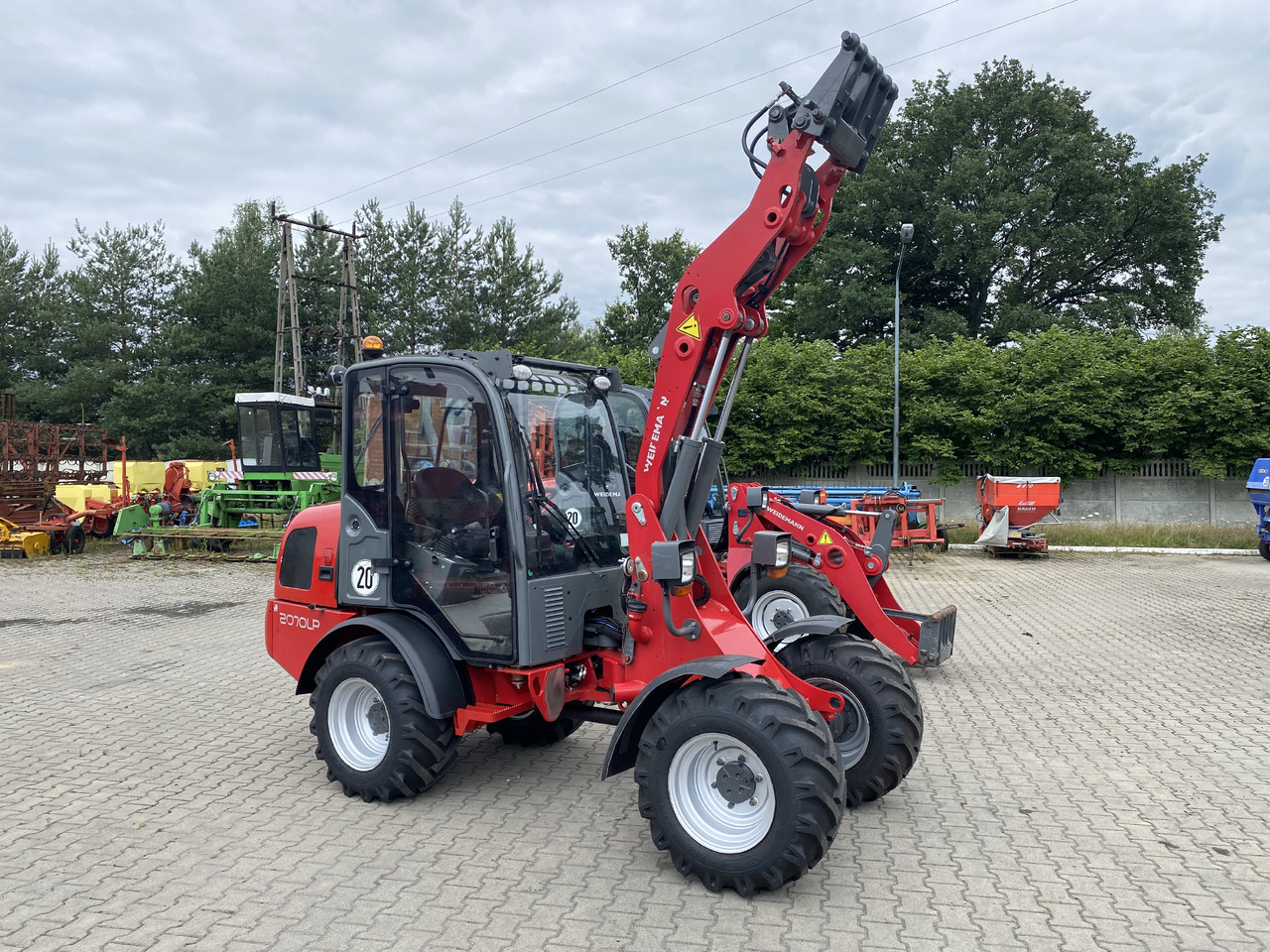 Weidemann 2070 cx LP - Chargeuse sur pneus: photos 2 Weidemann 2070 cx LP - Chargeuse sur pneus: photos 2
