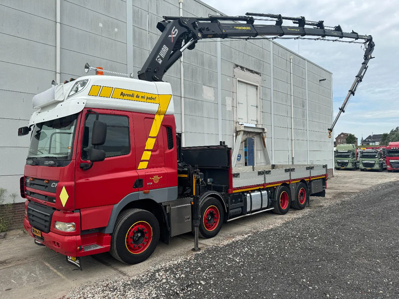 DAF CF 85.460 8X2 HIAB 477E-7 + JIB 75X + REMOTE CONTROL - Camion grue: photos 1 DAF CF 85.460 8X2 HIAB 477E-7 + JIB 75X + REMOTE CONTROL - Camion grue: photos 1