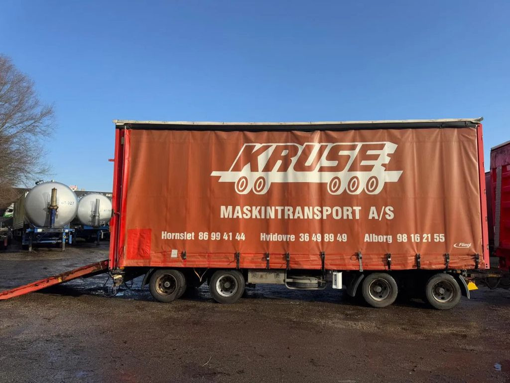 Fliegl VPS 320 HYDRAULIC RAMP 3,15 M 4X BPW AXLE UOPLYS - Remorque rideaux coulissants: photos 5 Fliegl VPS 320 HYDRAULIC RAMP 3,15 M 4X BPW AXLE UOPLYS - Remorque rideaux coulissants: photos 5