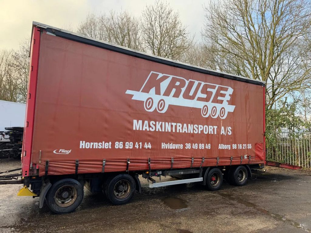 Fliegl VPS 320 HYDRAULIC RAMP 3,15 M 4X BPW AXLE UOPLYS - Remorque rideaux coulissants: photos 2 Fliegl VPS 320 HYDRAULIC RAMP 3,15 M 4X BPW AXLE UOPLYS - Remorque rideaux coulissants: photos 2