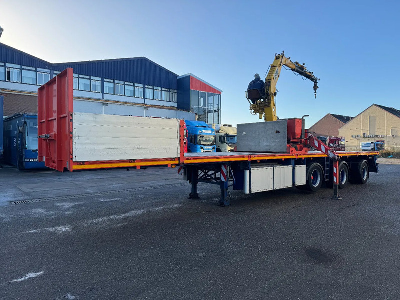 Floor FLO 17 30H2 + KENNIS TYPE 16000 - Semi-remorque plateau: photos 1 Floor FLO 17 30H2 + KENNIS TYPE 16000 - Semi-remorque plateau: photos 1