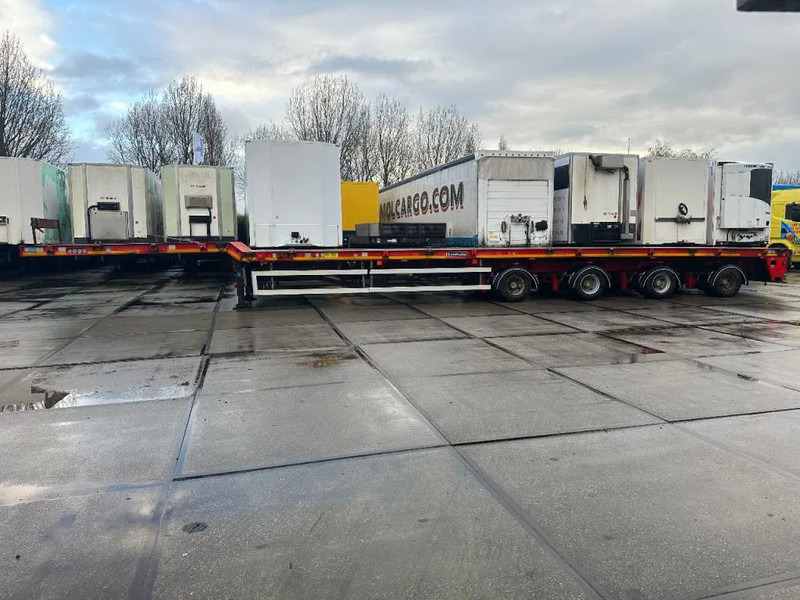 Goldhofer TRIPPLE EXTENDABLE , TOTALE 51 M 4 AXLE STEERING - Semi-remorque surbaissé: photos 2 Goldhofer TRIPPLE EXTENDABLE , TOTALE 51 M 4 AXLE STEERING - Semi-remorque surbaissé: photos 2
