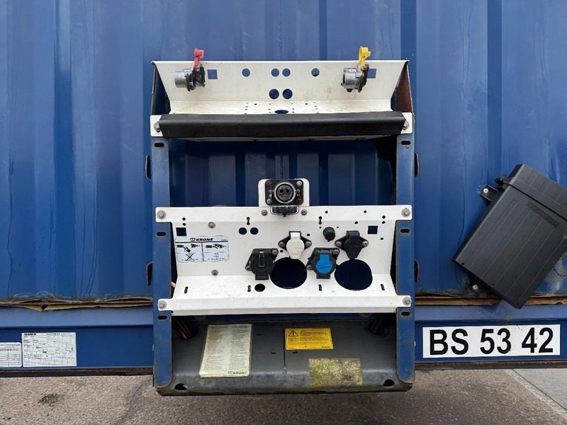 Krone SE 1 AXLE CITY BÄR LOAD LIFT STEERING AXLE - Semi-remorque rideaux coulissants: photos 4 Krone SE 1 AXLE CITY BÄR LOAD LIFT STEERING AXLE - Semi-remorque rideaux coulissants: photos 4