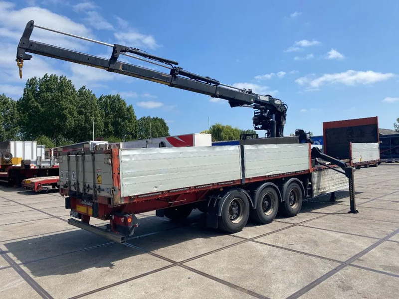 Lecitrailer MET HIAB R165 F3 - Semi-remorque plateau: photos 3 Lecitrailer MET HIAB R165 F3 - Semi-remorque plateau: photos 3