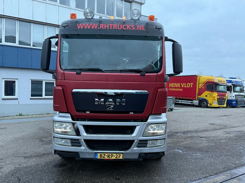 Camion benne, Camion grue MAN TGS 35.480 8X4 + HMF 2420-K3 REMOTE + TIPPER: photos 9