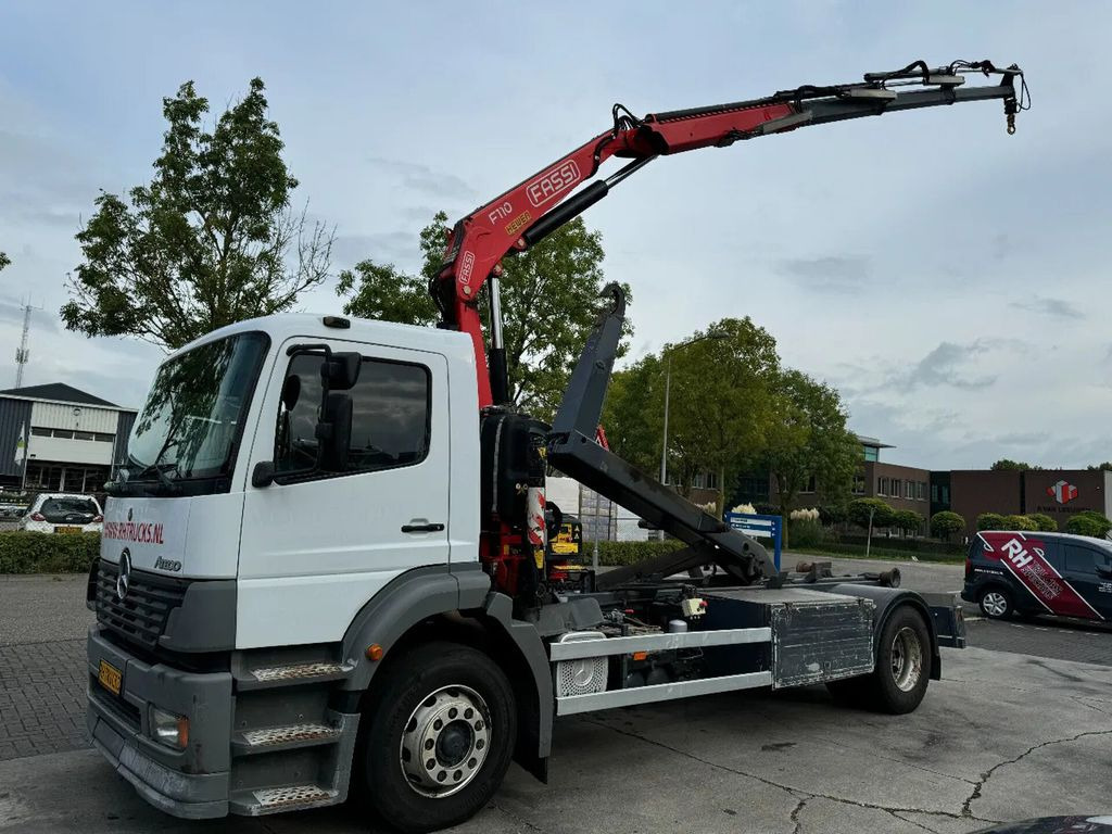 Mercedes-Benz Atego 1923 + 2011 FASSI F110 + 2011 VDS HOOKLIFT - Camion grue, Camion ampliroll: photos 3 Mercedes-Benz Atego 1923 + 2011 FASSI F110 + 2011 VDS HOOKLIFT - Camion grue, Camion ampliroll: photos 3