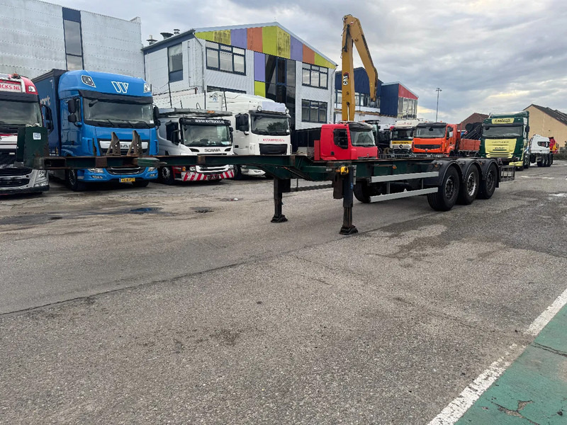 Pacton T3-007 TXC339 3X SAF AXLE - Semi-remorque porte-conteneur/ Caisse mobile: photos 1 Pacton T3-007 TXC339 3X SAF AXLE - Semi-remorque porte-conteneur/ Caisse mobile: photos 1