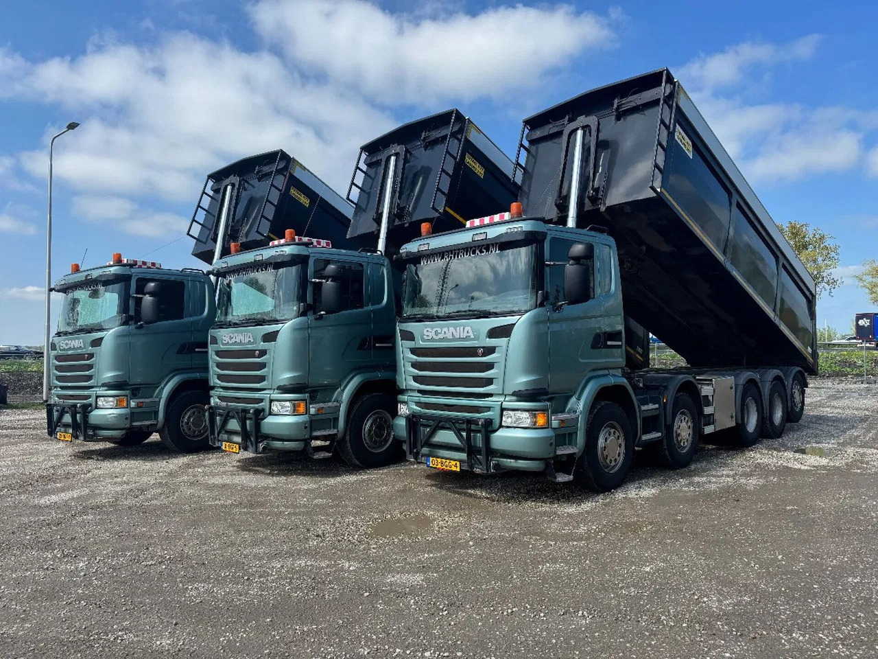 Scania G450 10X4 3 UNITS VAKO KIPPER EURO 6 - Camion benne: photos 1 Scania G450 10X4 3 UNITS VAKO KIPPER EURO 6 - Camion benne: photos 1