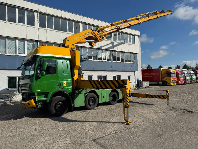 DAF CF 85.410 8X2 EURO 5 PALFINGER PK100002 + REMOTE CONTROL TÜV TILL 01-2026 - Tracteur routier: photos 1 DAF CF 85.410 8X2 EURO 5 PALFINGER PK100002 + REMOTE CONTROL TÜV TILL 01-2026 - Tracteur routier: photos 1