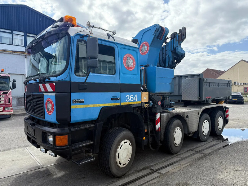 MAN 33.463 33-463 8x4 met 62 effer kraan 6x uitschuifbaar - Tracteur routier: photos 4 MAN 33.463 33-463 8x4 met 62 effer kraan 6x uitschuifbaar - Tracteur routier: photos 4