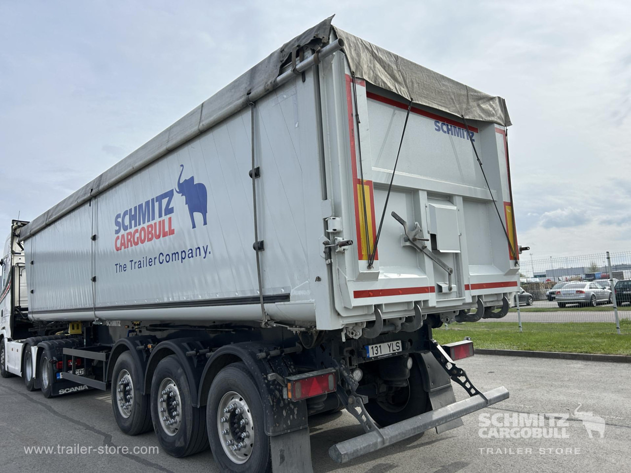 SCHMITZ Tipper Alu-square sided body 47m³ - Semi-remorque benne: photos 1 SCHMITZ Tipper Alu-square sided body 47m³ - Semi-remorque benne: photos 1