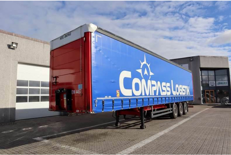 KEL-BERG 34 pl. Curtainsider/Planenauflieger/Gardintrailer - Semi-remorque rideaux coulissants: photos 1 KEL-BERG 34 pl. Curtainsider/Planenauflieger/Gardintrailer - Semi-remorque rideaux coulissants: photos 1