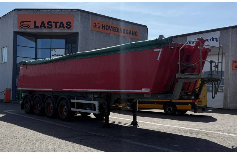 KEL-BERG 4-axle Tipper/Kipper/Tiptrailer 37m³ - Semi-remorque benne: photos 1 KEL-BERG 4-axle Tipper/Kipper/Tiptrailer 37m³ - Semi-remorque benne: photos 1