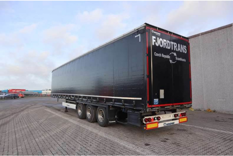 Krone 34 pl. Curtainsider/Planenauflieger/Gardintrailer - Semi-remorque rideaux coulissants: photos 4 Krone 34 pl. Curtainsider/Planenauflieger/Gardintrailer - Semi-remorque rideaux coulissants: photos 4