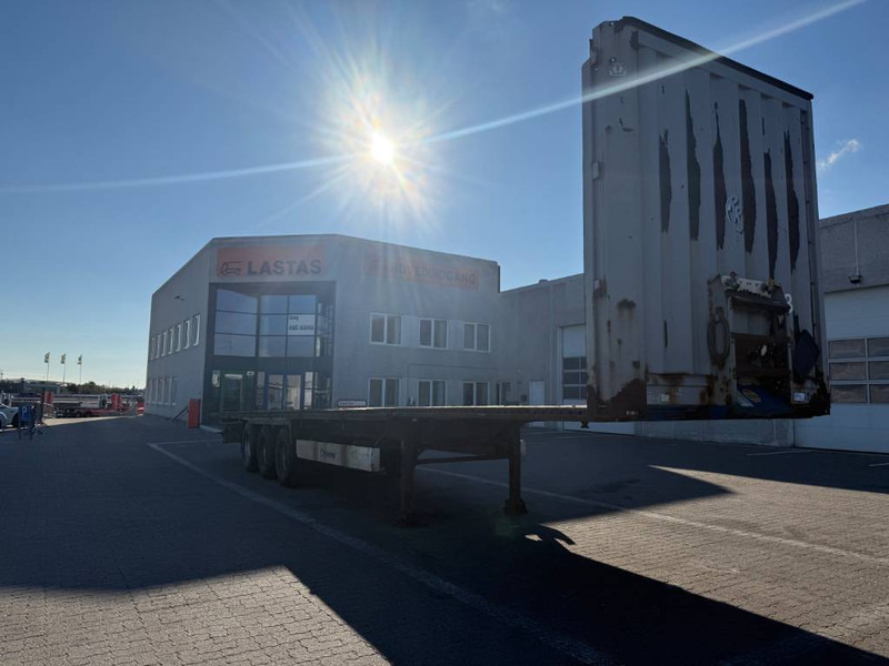 Krone Flatbed / Flachbettauflieger / Ladtrailer - Semi-remorque plateau: photos 1 Krone Flatbed / Flachbettauflieger / Ladtrailer - Semi-remorque plateau: photos 1