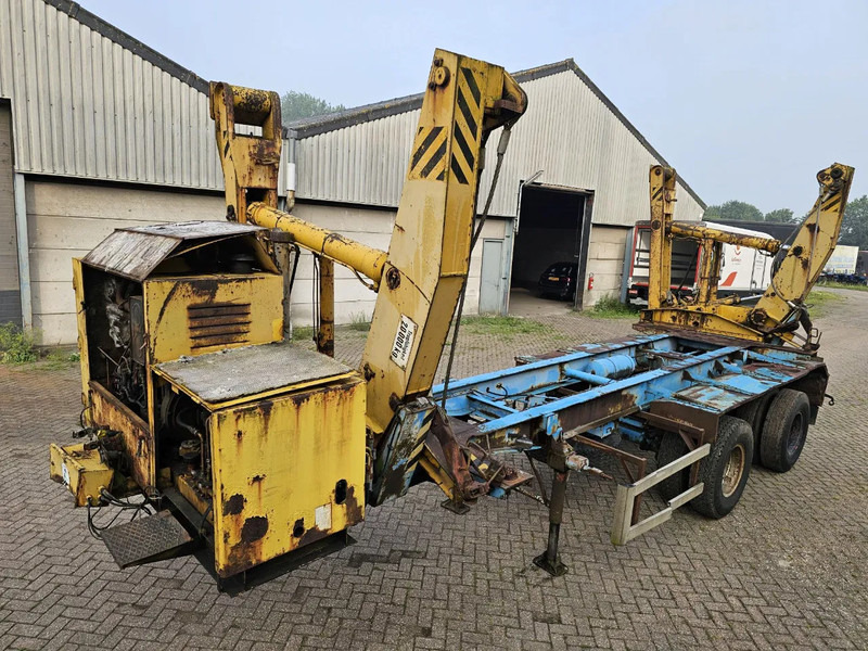 HAMMAR CKS20000 - 20FT Sideloader - Widespread - Steelspring - 8 tires - Semi-remorque porte-conteneur/ Caisse mobile: photos 1 HAMMAR CKS20000 - 20FT Sideloader - Widespread - Steelspring - 8 tires - Semi-remorque porte-conteneur/ Caisse mobile: photos 1