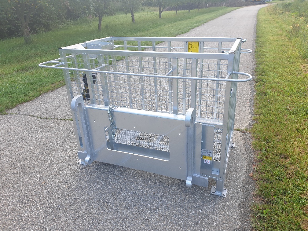 Work Platform galvanized - Accessoire pour Chariot télescopique: photos 1 Work Platform galvanized - Accessoire pour Chariot télescopique: photos 1