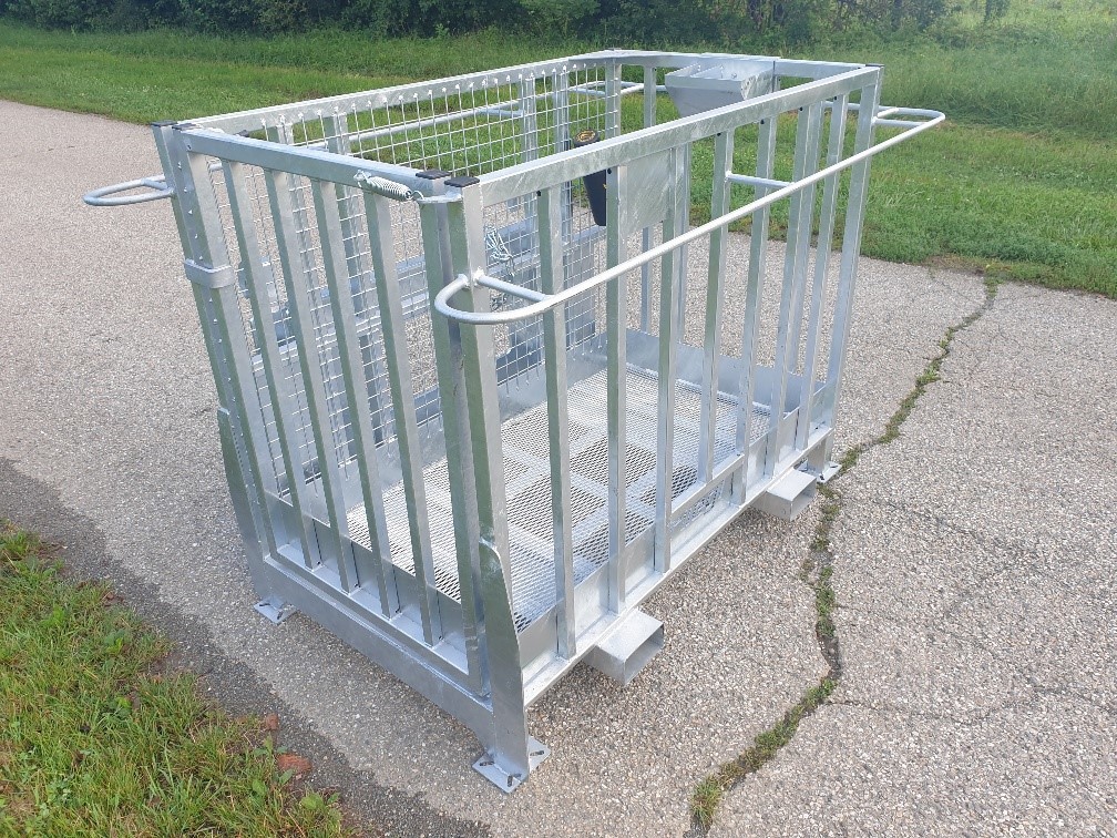 Work Platform galvanized - Accessoire pour Chariot télescopique: photos 3 Work Platform galvanized - Accessoire pour Chariot télescopique: photos 3