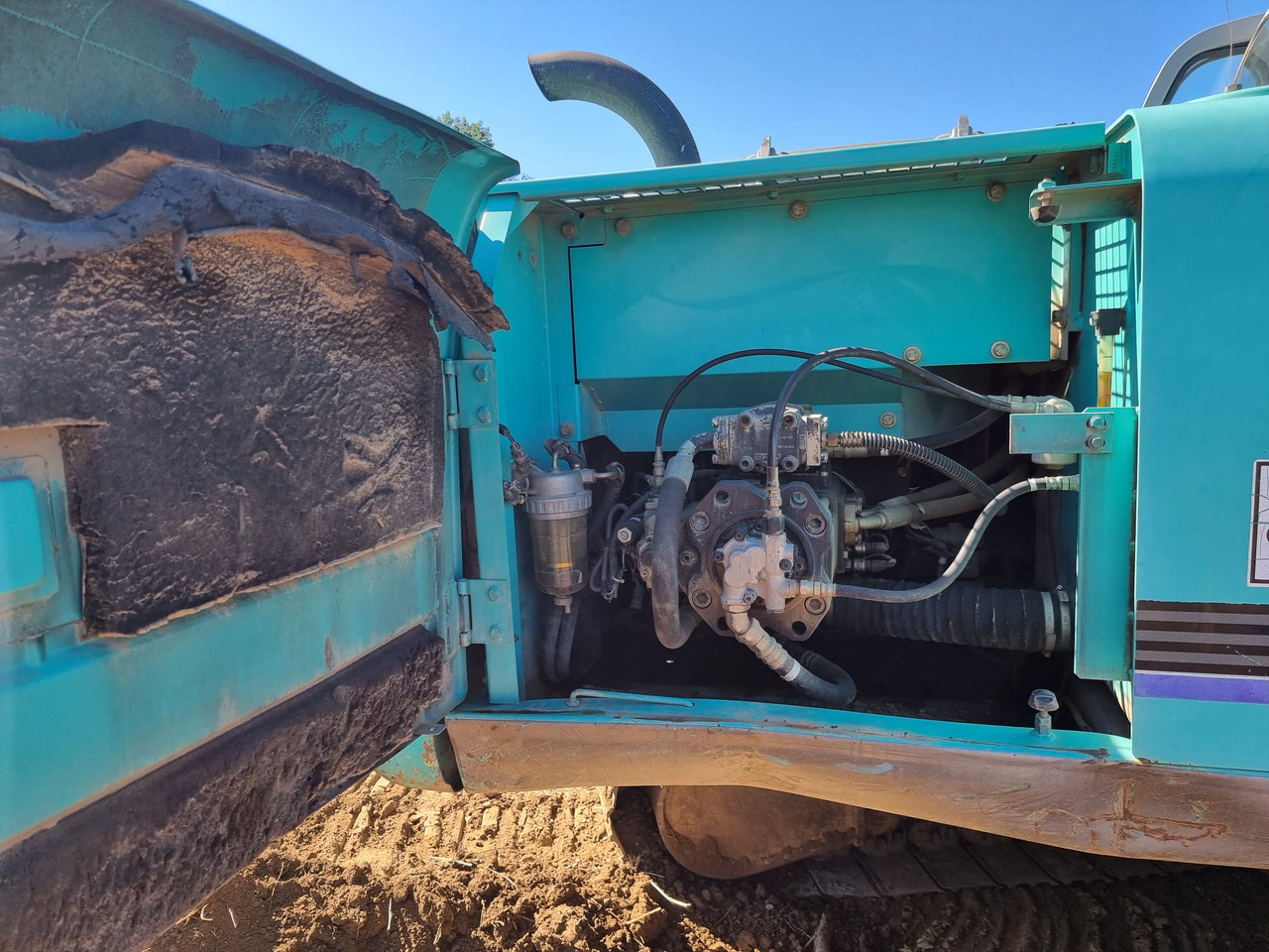 Pelle sur chenille KOBELCO SK 210 NLC-6E: photos 18