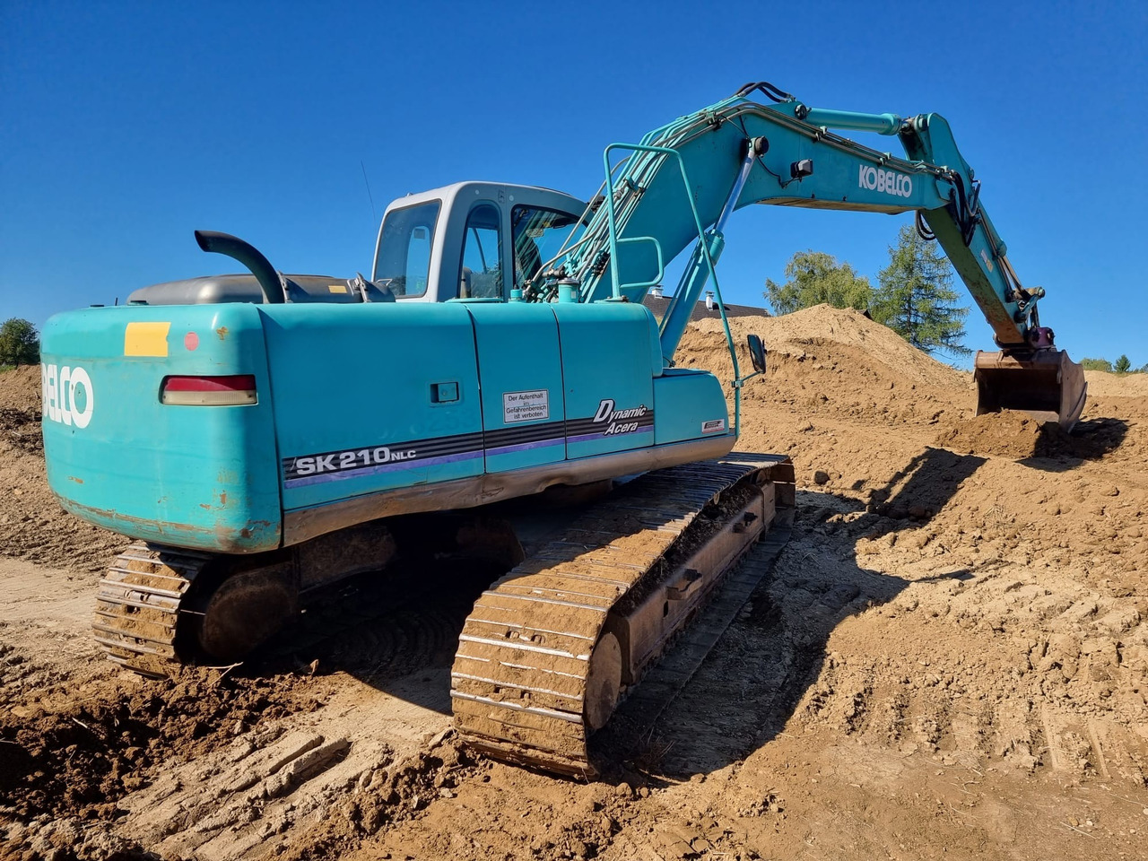 Pelle sur chenille KOBELCO SK 210 NLC-6E: photos 7